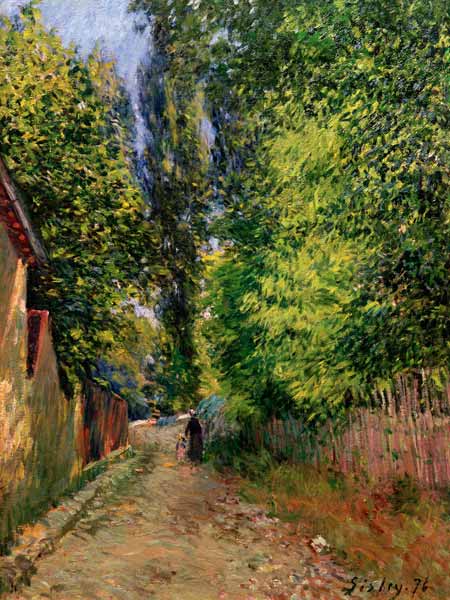 A.Sisley, Umgebung von Louveciennes from Alfred Sisley