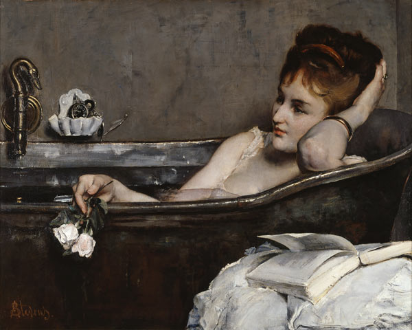 A. Stevens / The Bath / c.1867 from Alfred Stevens