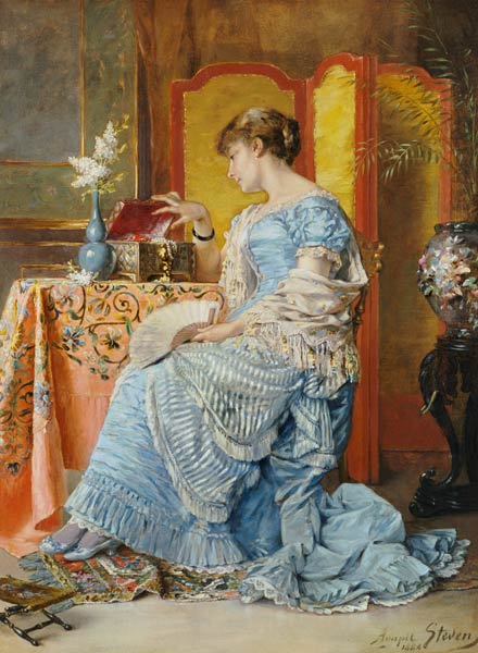 Indecision from Alfred Stevens
