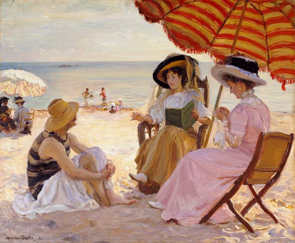 The Beach from Alfred Victor Fournier