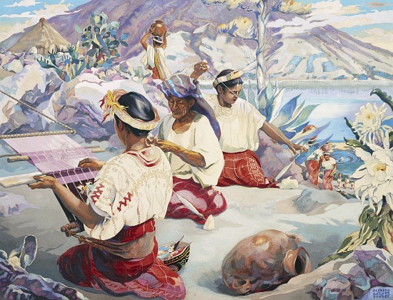 The Weavers of Atitlan from Alfredo Gálvez Suárez