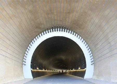 Miho museum tunnel