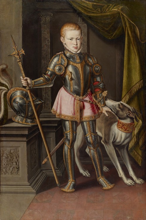 King Sebastian I of Portugal from Alonso Sanchez Coello