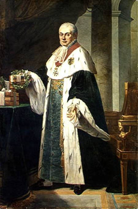 Louis (1757-1821) Marquis de Fontanes from Alphonse Lavaudan