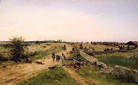 Scene from the Franco-Prussian War