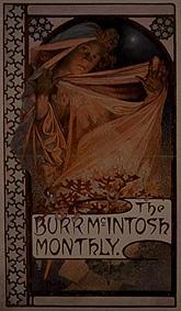 Cover for The Burr McIntosh Monthly New York from Alphonse Mucha