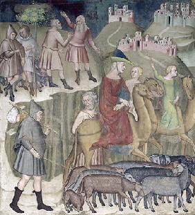 The Separation of Abraham and Lot, 1356-67 (fresco)