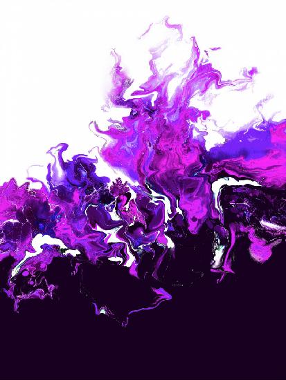 Purple Colorful Wave