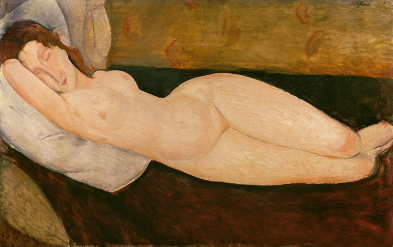Modigliani / Reclining Nude / 1919 from Amadeo Modigliani