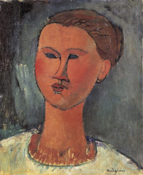 A.Modigliani / Head of a Woman / 1915 from Amadeo Modigliani