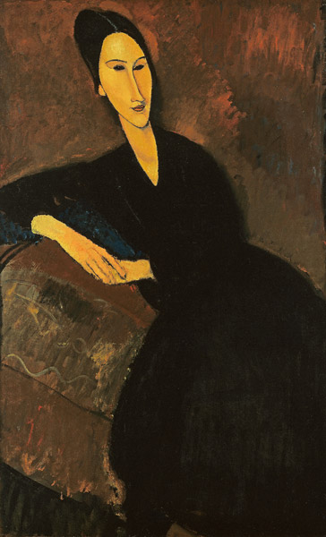 Portrait Anna Zborowska from Amadeo Modigliani