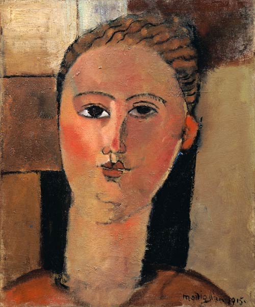 The red face. from Amadeo Modigliani
