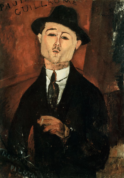Paul Guillaume / Modigliani painting from Amadeo Modigliani