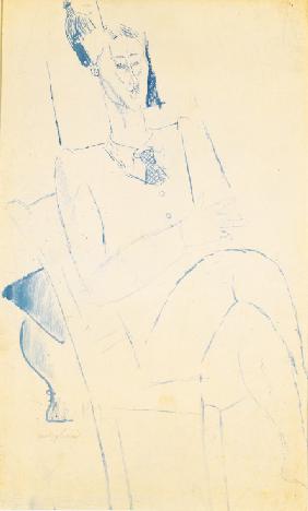 Portrait of Jean Cocteau