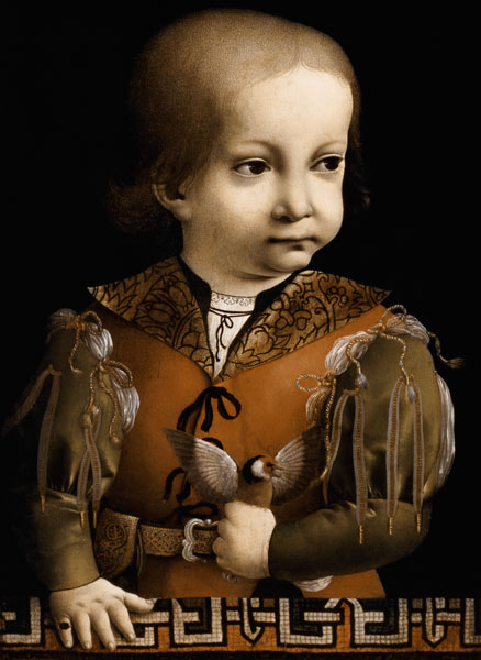 Francesco Sforza as a Child from Ambrogio de Predis