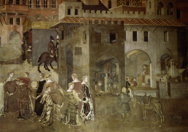 Buon governo, round dance from Ambrogio Lorenzetti