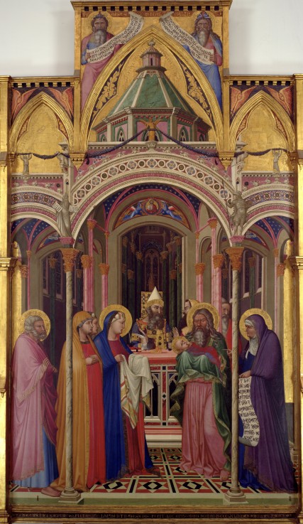 The Presentation in the Temple from Ambrogio Lorenzetti