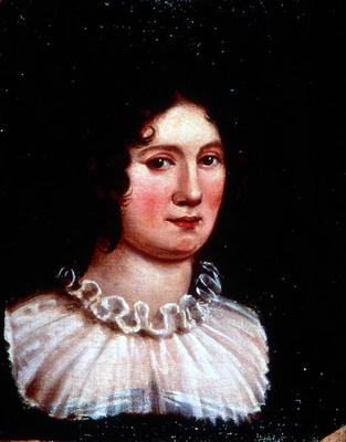 Claire Clairmont (1798-1879) 1819 (oil on canvas) from Amelia Curran