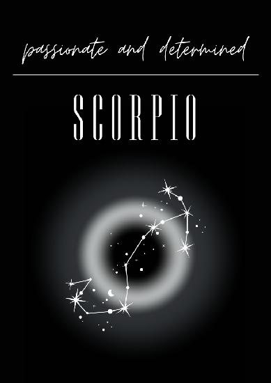 Scorpio Zodiac Print Art