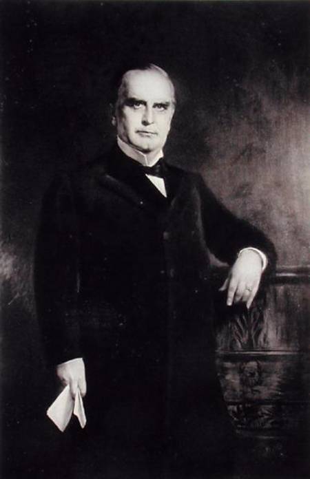 Portrait of William McKinley (1843-1901) from American School