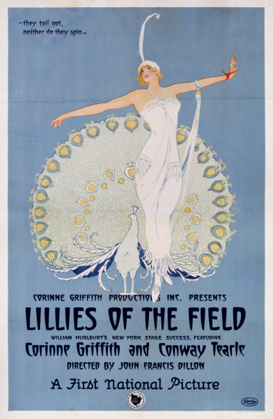 Poster advertising the film 'Lillies of the Field', printed by Ritchey from American School, (20th century)