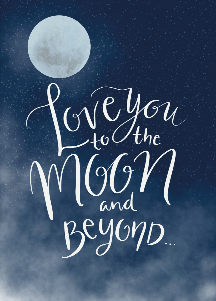 To the Moon from Aminah Eleonora
