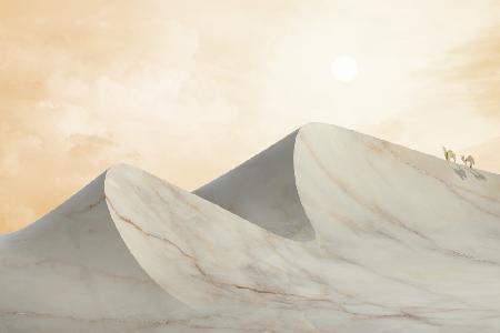 Marble Landscape 09 - amini54 as art print or hand painted