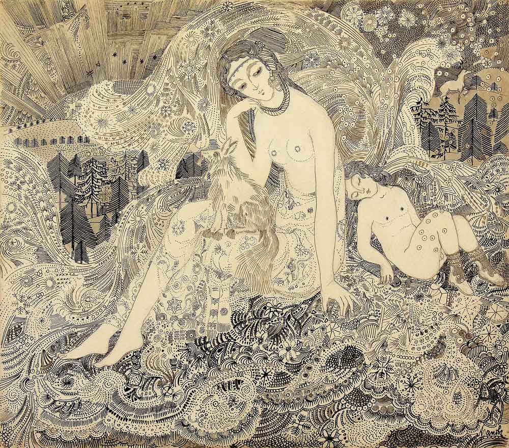 The Snow Queen from Anatoli Afanasiewitsch Arapow