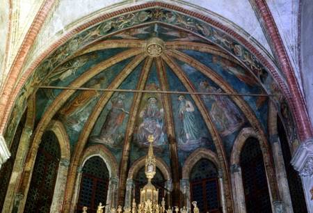 Benedictine Fathers and Apostles, from the Vault of the Apse in the Chapel of St. Tarasius from Andrea del Castagno