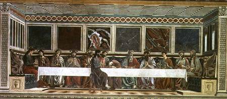 The Last Supper from Andrea del Castagno