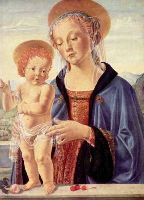 Madonna with child from Andrea del Verrocchio