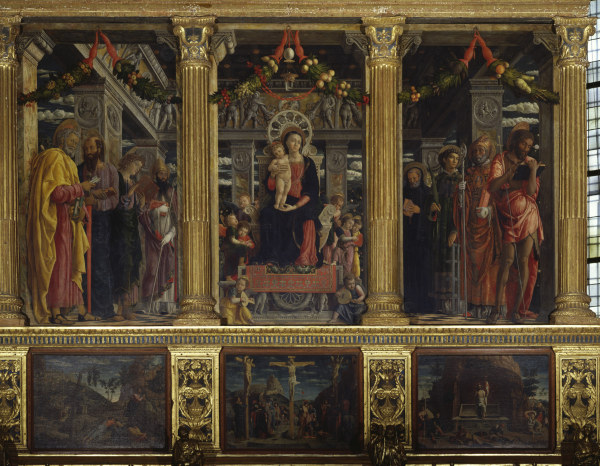 Altar of S.Zeno from Andrea Mantegna