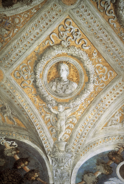 Camera degli Sposi , Augsutus from Andrea Mantegna