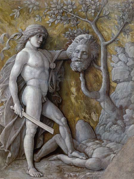 David and Goliath from Andrea Mantegna