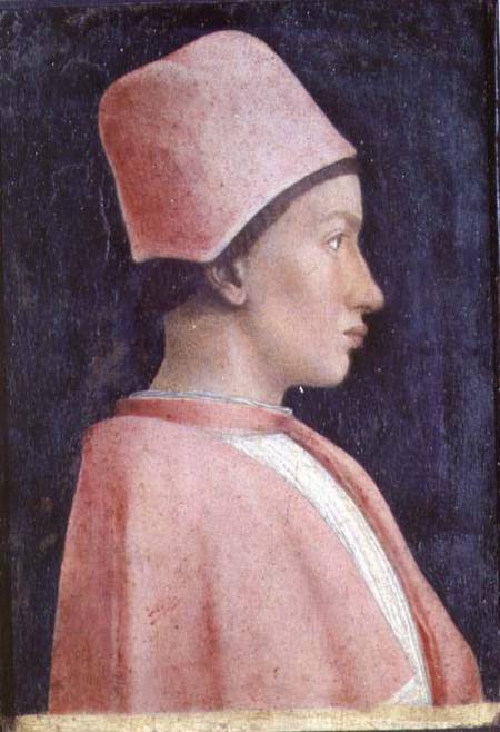 Portrait of Francesco Gonzaga as a boy from Andrea Mantegna