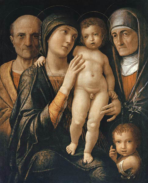 The Holy Family from Andrea Mantegna