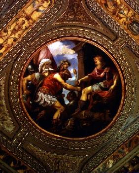 Allegory of the Empire, from the ceiling of the library