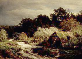 Westphalian water-mill from Andreas Achenbach