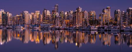 Glowing Vancouver
