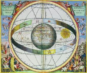 Map of Christian Constellations, from 'The Celestial Atlas, or The Harmony of the Universe' (Atlas c
