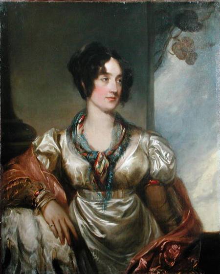 Portrait of Lady Milner (d.1862) from Andrew Geddes