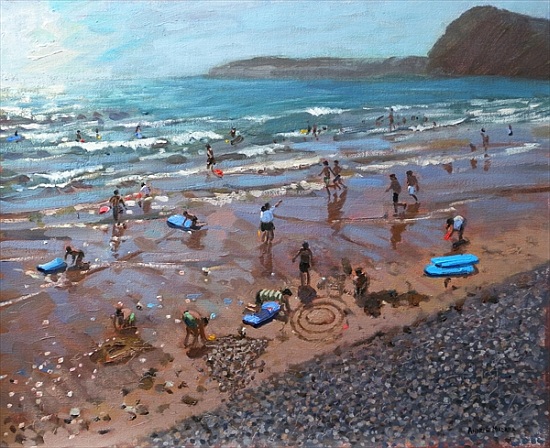 Circles in the Sand, Sidmouth from Andrew  Macara