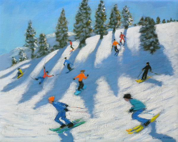 Skiers, Lofer