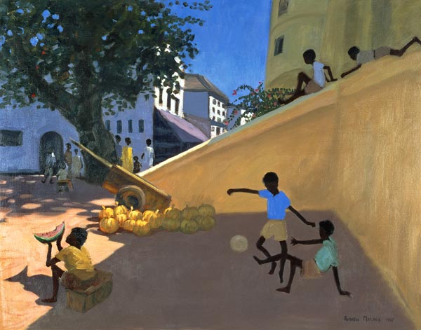 Water Melons, Hamu, Kenya, 1995 (oil on canvas)  from Andrew  Macara