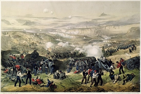 The Battle of Inkerman, 5th November 1854 from Andrew Maclure