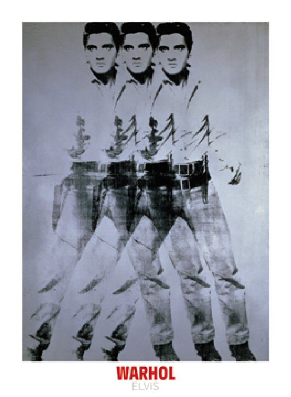 Elvis, 1963  - (AW-929) from Andy Warhol