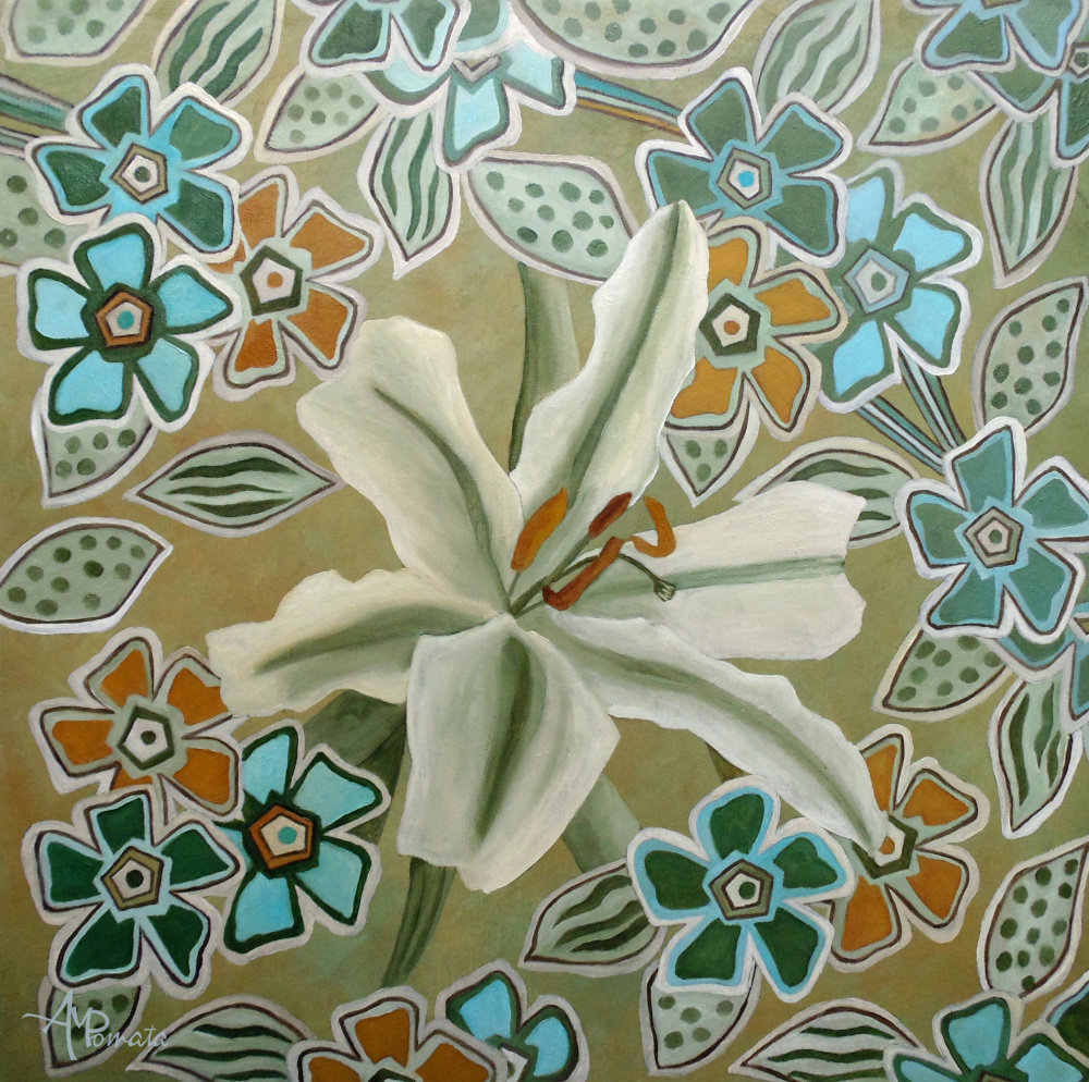 Flower Tessellation from Angeles M. Pomata