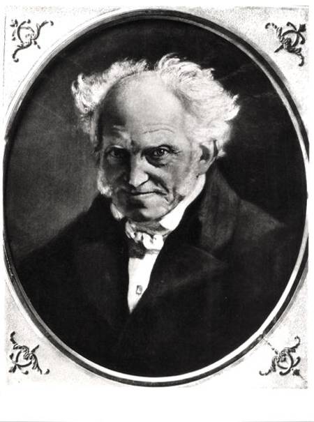 Portrait of Arthur Schopenhauer (1788-1860) from Angilbert Göbel
