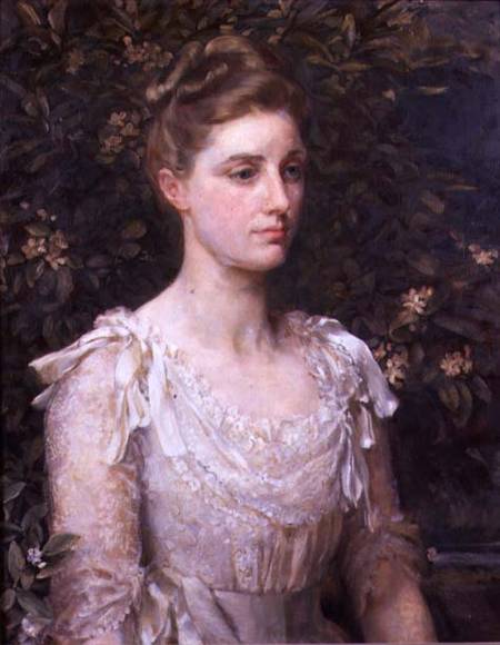 Portrait of Cecilia Farrer from Anna Lea Merritt