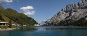 Dolomiten. Stausee